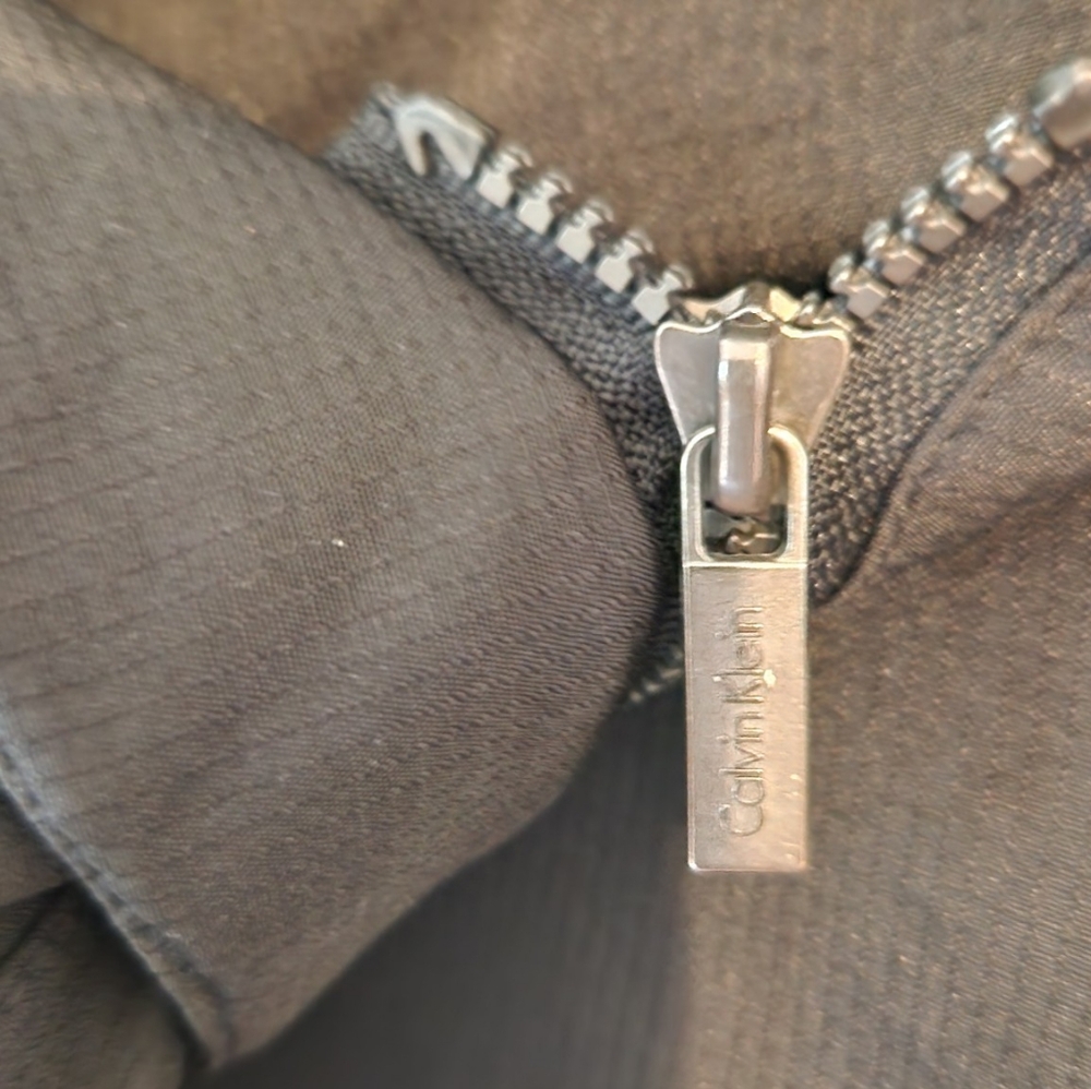 Calvin Klein Medium Weight Winter Jacket Black Ho… - image 5